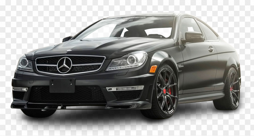 Black Mercedes Benz C63 AMG Car Mercedes-Benz C-Class SLS E-Class PNG