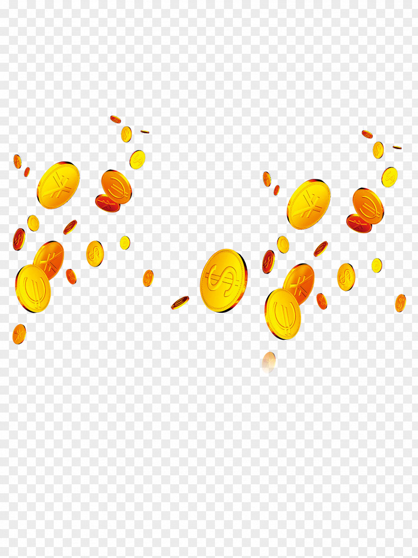Flying Gold Coins Coin Fly PNG