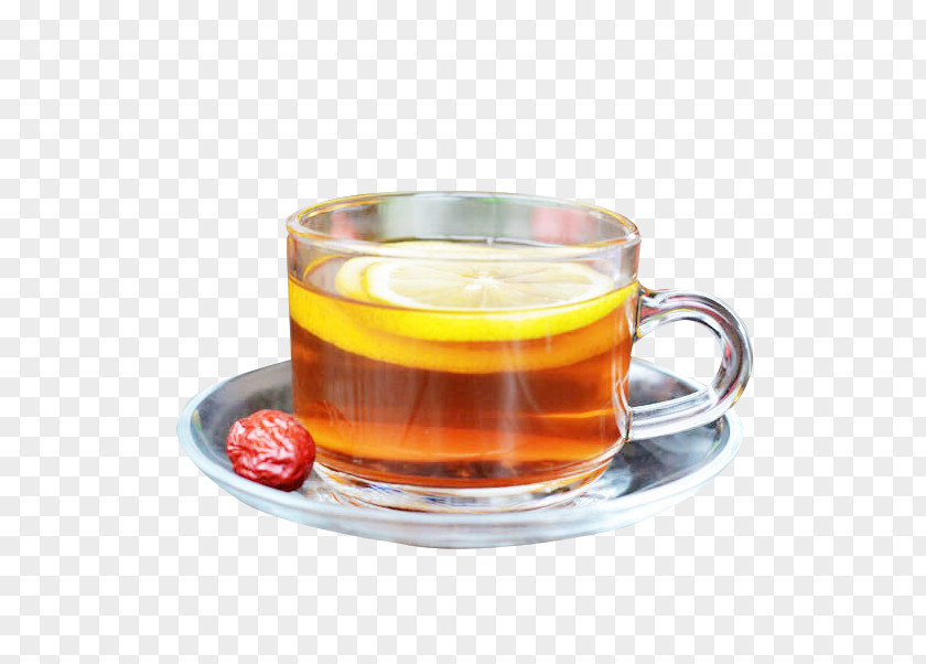 Jujube Lemon Ginger Tea To Pull Material Free Coffee Grog Earl Grey PNG