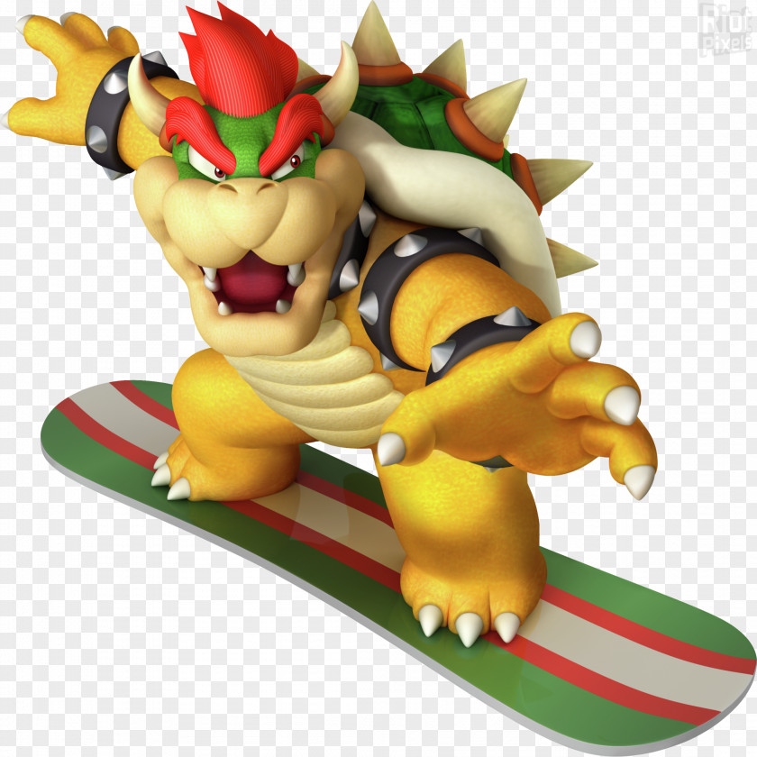 Mario & Sonic At The Olympic Games Winter Bowser Wii PNG