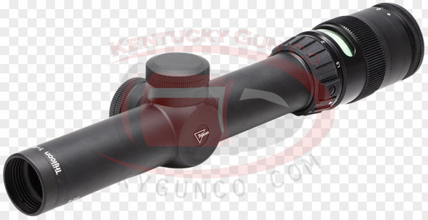 Monocular Telescopic Sight Firearm Red Dot PNG