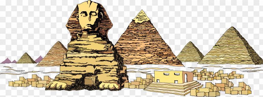 Sphinx Pyramid Great Of Giza Egyptian Pyramids Cairo Ancient Egypt PNG
