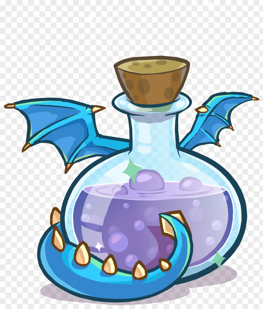 Surfing Club Penguin Island Potion PNG