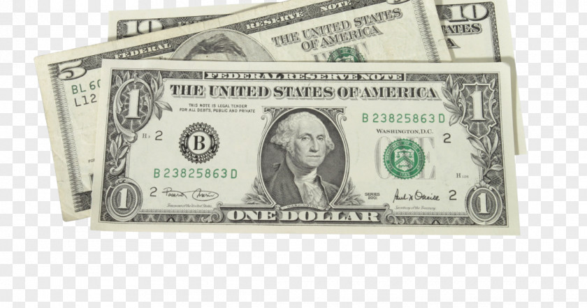 United States One-dollar Bill Dollar One Hundred-dollar Federal Reserve Note PNG