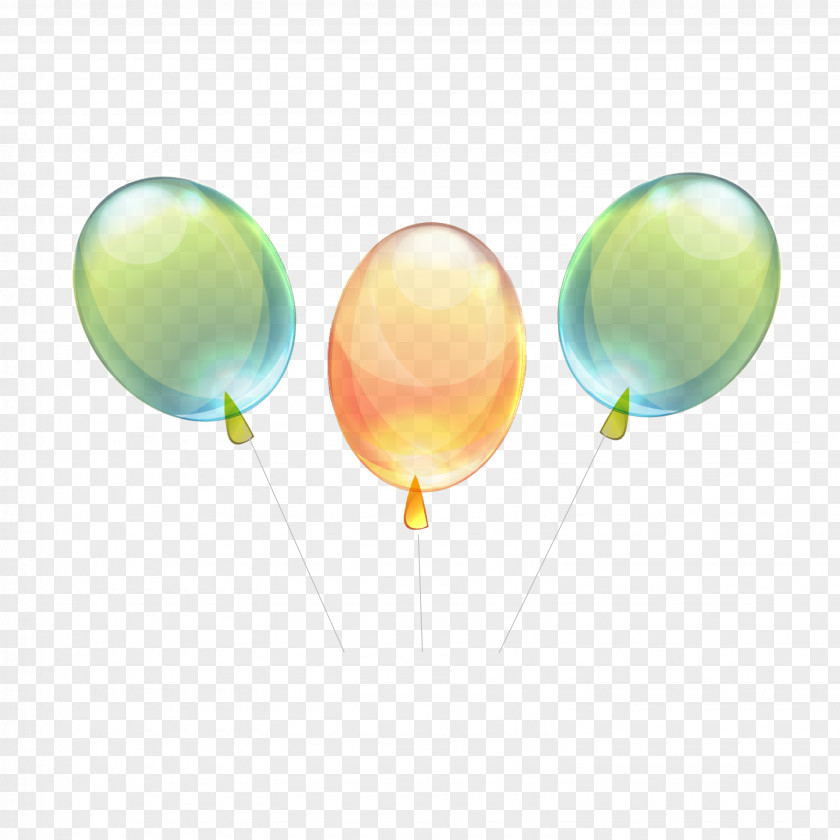 Vector Ppt Fantastic Color Balloons Toy Balloon PNG