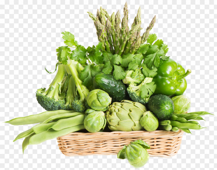 A Basket Of Vegetables Organic Food Vegetable Farming Brussels Sprout PNG