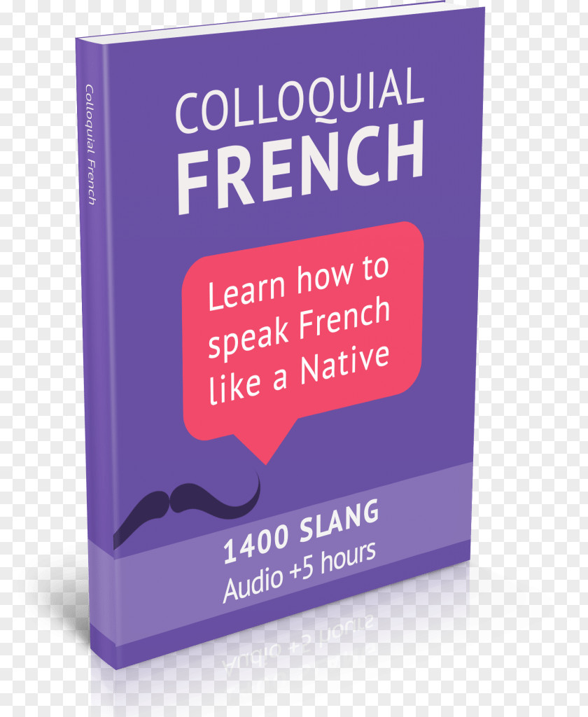 French Words And Phrases Colloquial Vocabulary By MR Frederic Bibard Brand Purple Font Colloquialism PNG