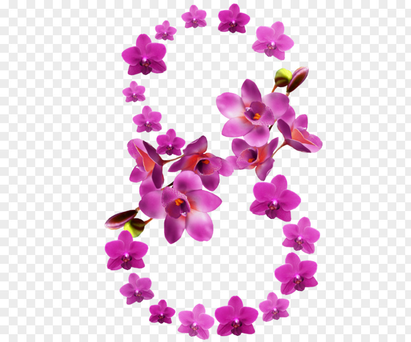 March 8 Numerical Digit International Women's Day Number Clip Art PNG