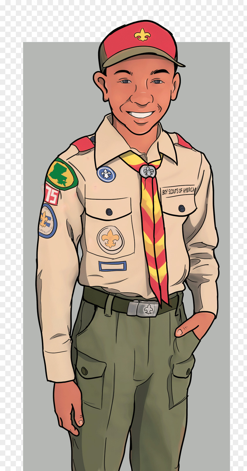 Scout Soldier Military Uniform PNG