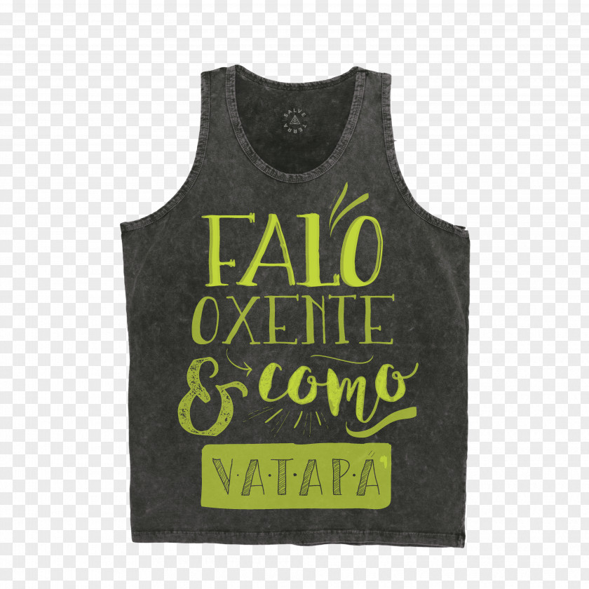 T-shirt Gilets Sleeveless Shirt Font PNG