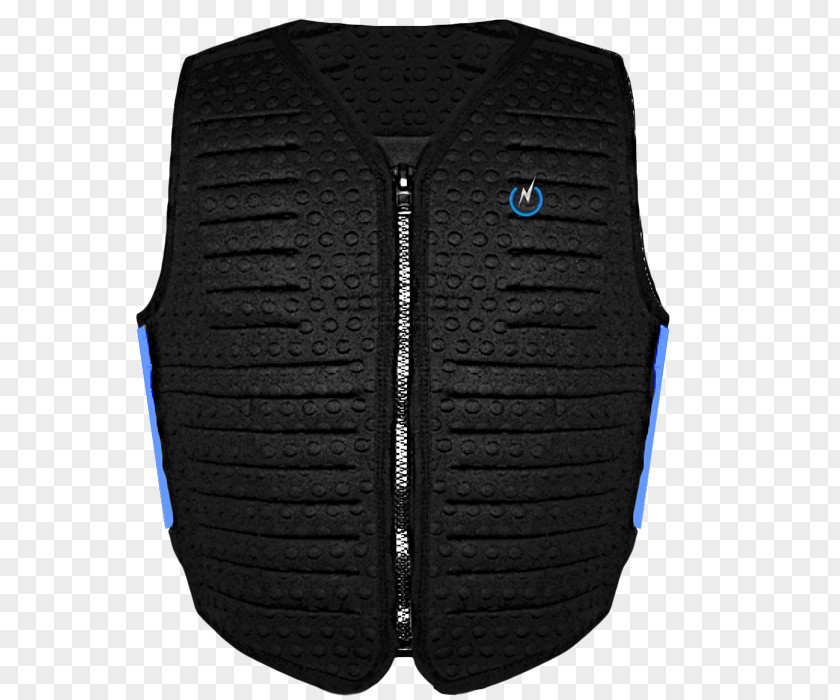Vest Cardigan Gilets Sleeve Black M PNG