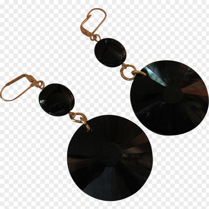 115000 Black Agate Earring Silver Product Design PNG