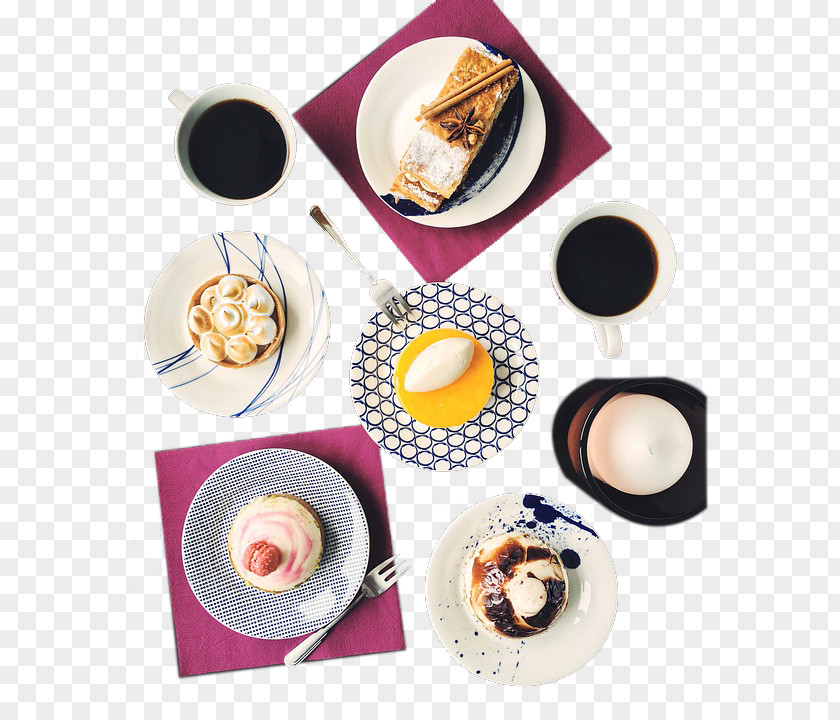 Afternoon Tea Coffee Cupcake Torte Cream Tart PNG