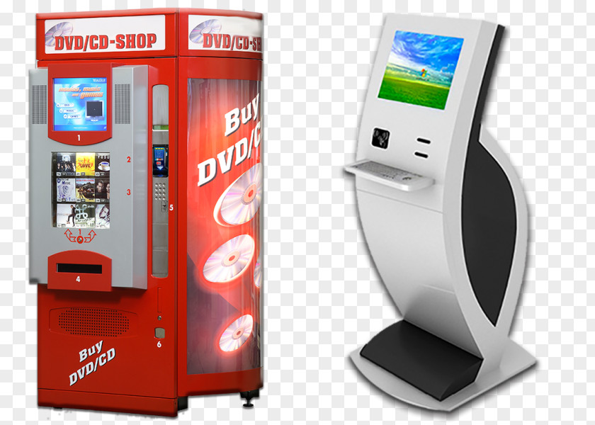 Dvd Interactive Kiosks Vending Machines Jukebox PNG