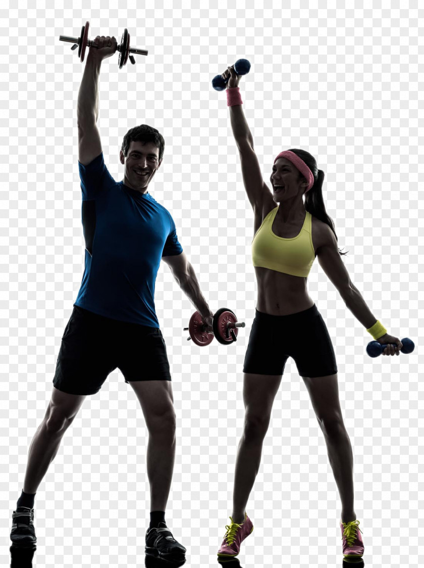 Fitness Movement Physical Exercise Personal Trainer Silhouette Coach PNG