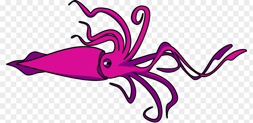 Giant Squid Clip Art PNG