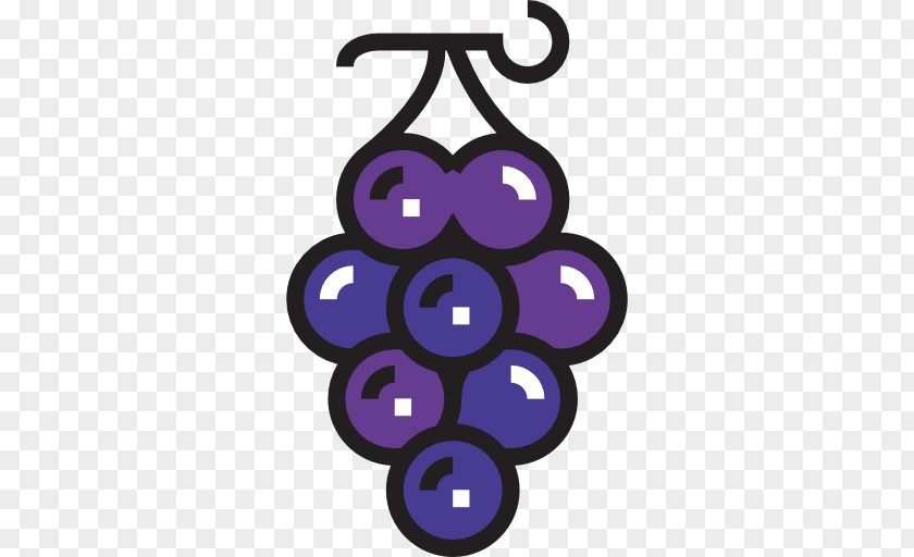 Grape Concord Common Vine Food Berry PNG