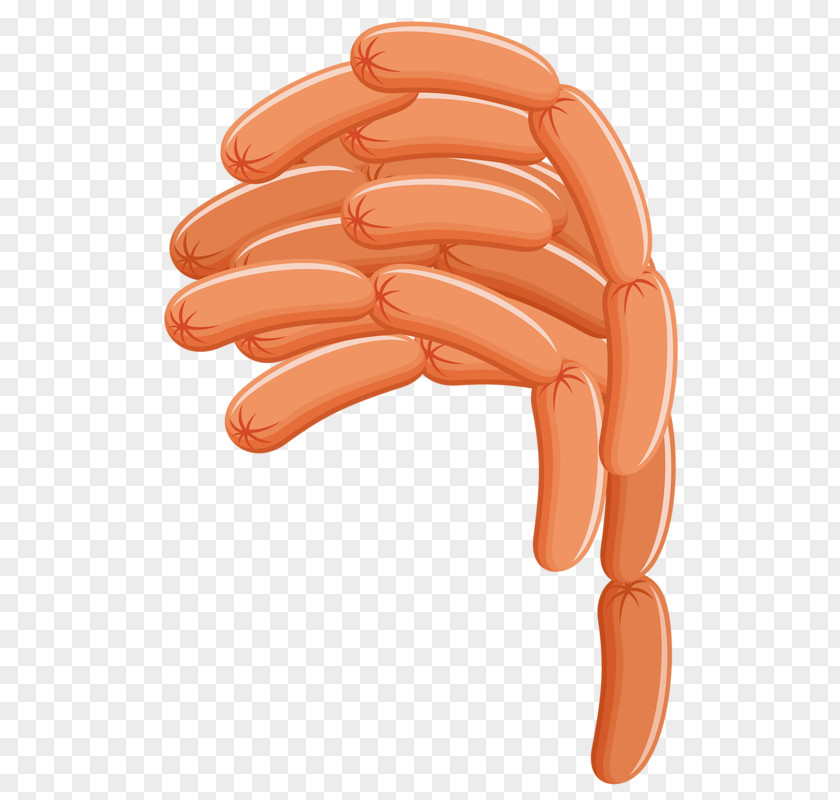 Hand-painted Ham Sausage PNG