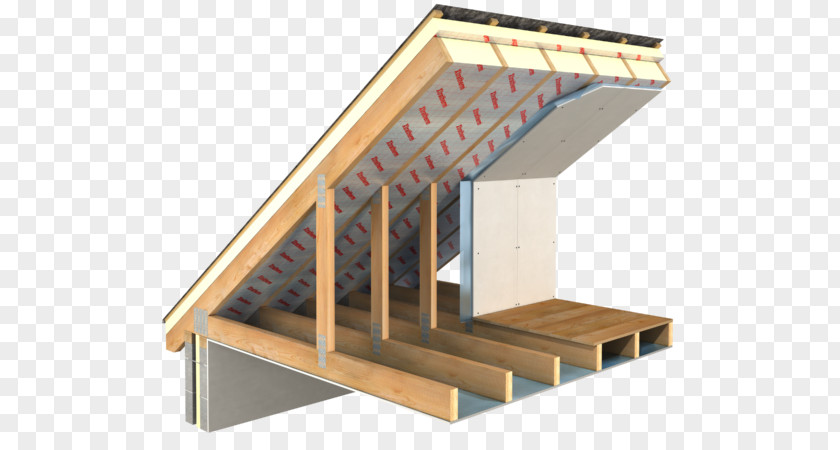 Roof Insulation Pitch Building Rafter Domestic Construction PNG