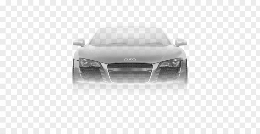 Audi R8 Bumper Sports Car Automotive Lighting Design PNG