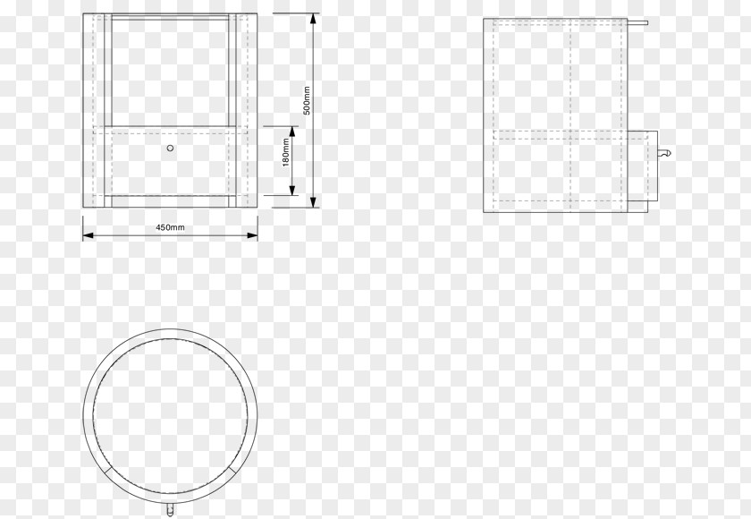 Bedside Table Drawing Brand White Point PNG