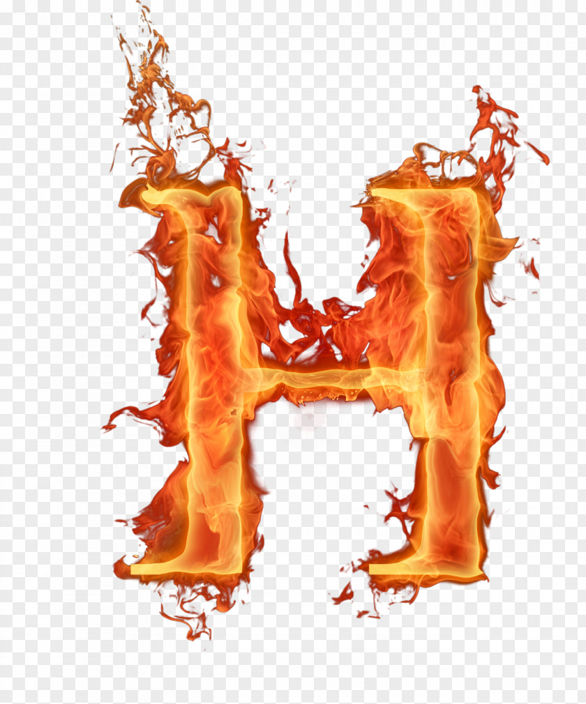 Burning Letter A Light Fire Alphabet PNG