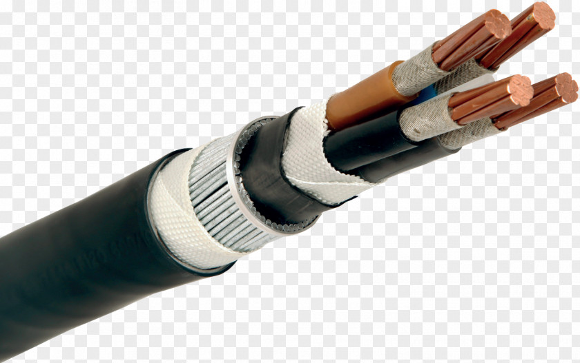 Electrical Cable Power Steel Wire Armoured Nexans PNG