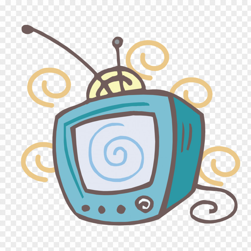 Hand-painted TV Television: Critical Methods And Applications Television Set PNG