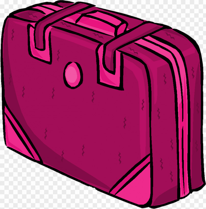 Pink Suitcase Bus Baggage Clip Art PNG