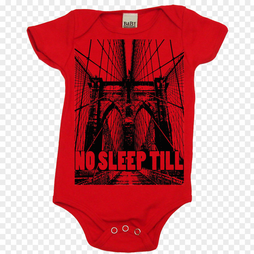 T-shirt No Sleep Till Brooklyn Baby & Toddler One-Pieces Sleeve PNG