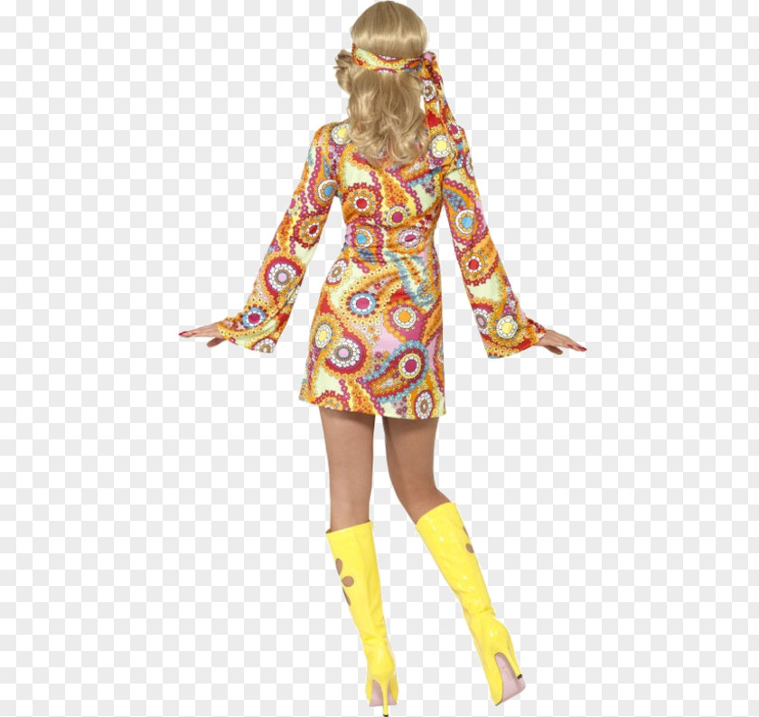 Dress 1960s 1970s Costume Clothing PNG