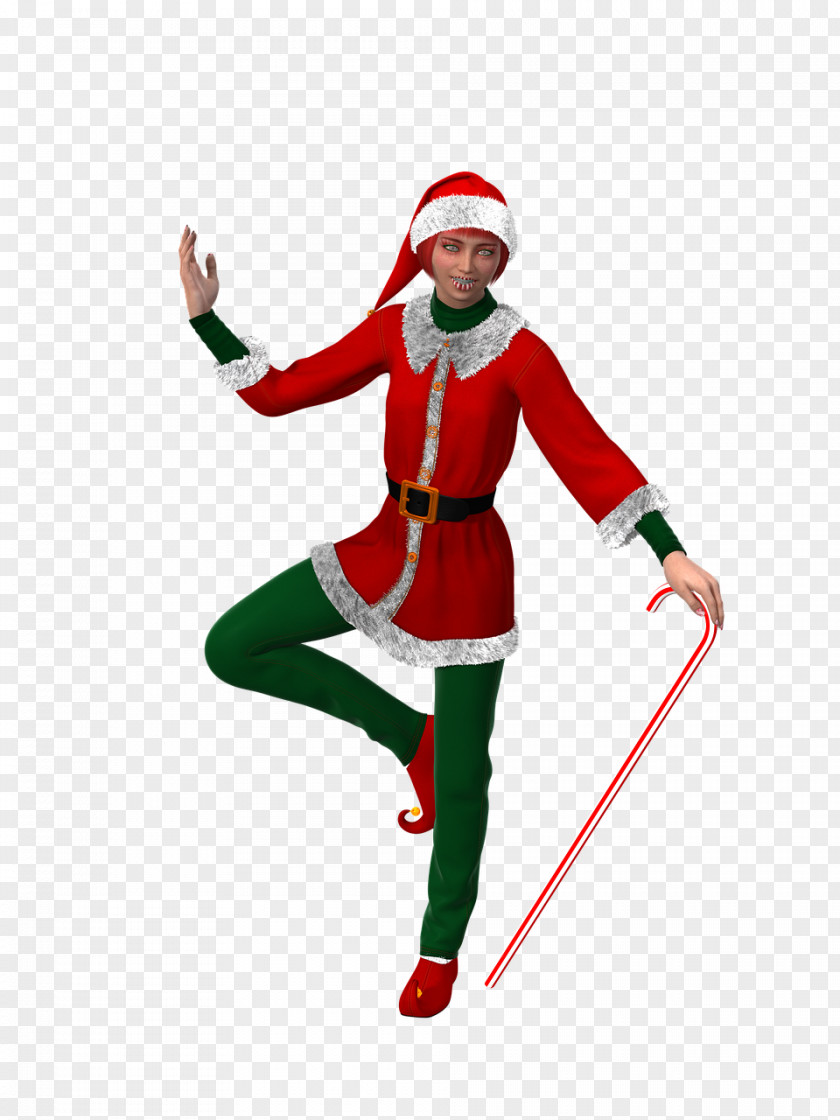 Elf Santa Claus Christmas Yourself PNG