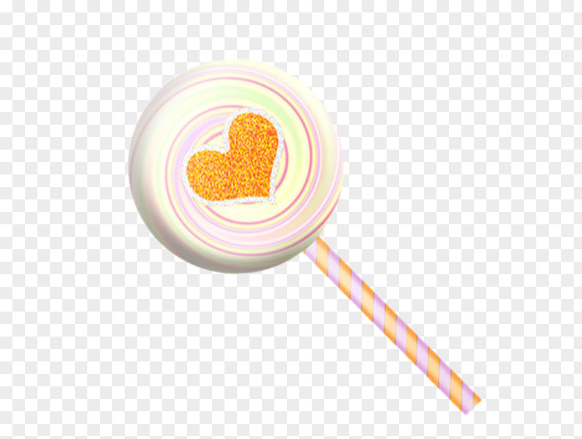 Hand-painted Candy Lollipop Cotton PNG