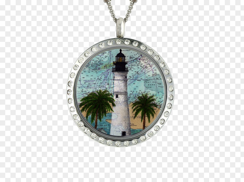 Key West Lighthouse Necklace Museum Jewellery PNG