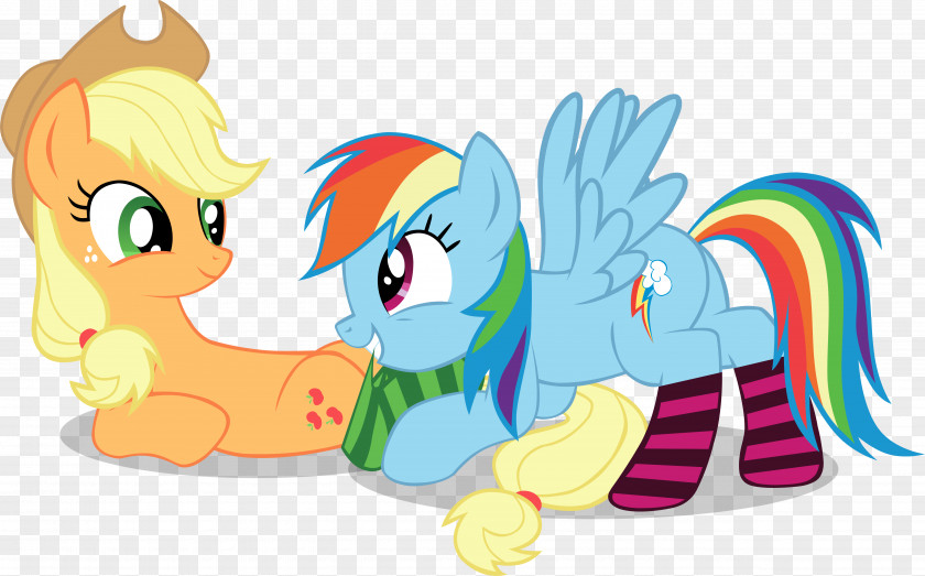 Ponis Applejack Rainbow Dash Pinkie Pie Rarity Apple Bloom PNG