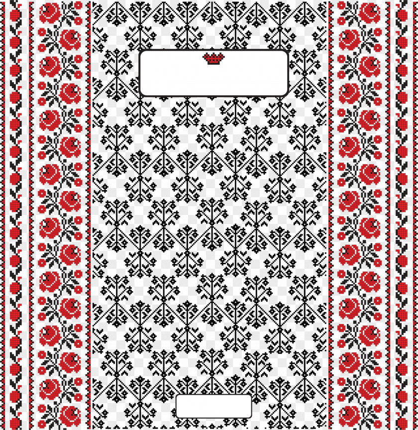 Red China Kazahana Rattan Background Ornament Motif Clip Art PNG
