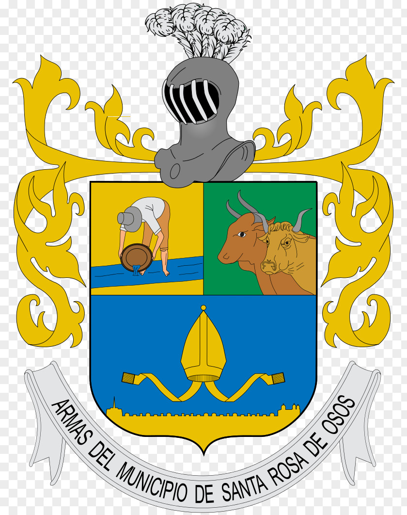Colombia Santa Rosa De Osos Department, Guatemala Municipality Heraldry Escutcheon PNG
