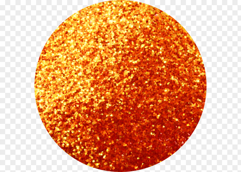 Orange Glitter Color Cosmetics Silver PNG