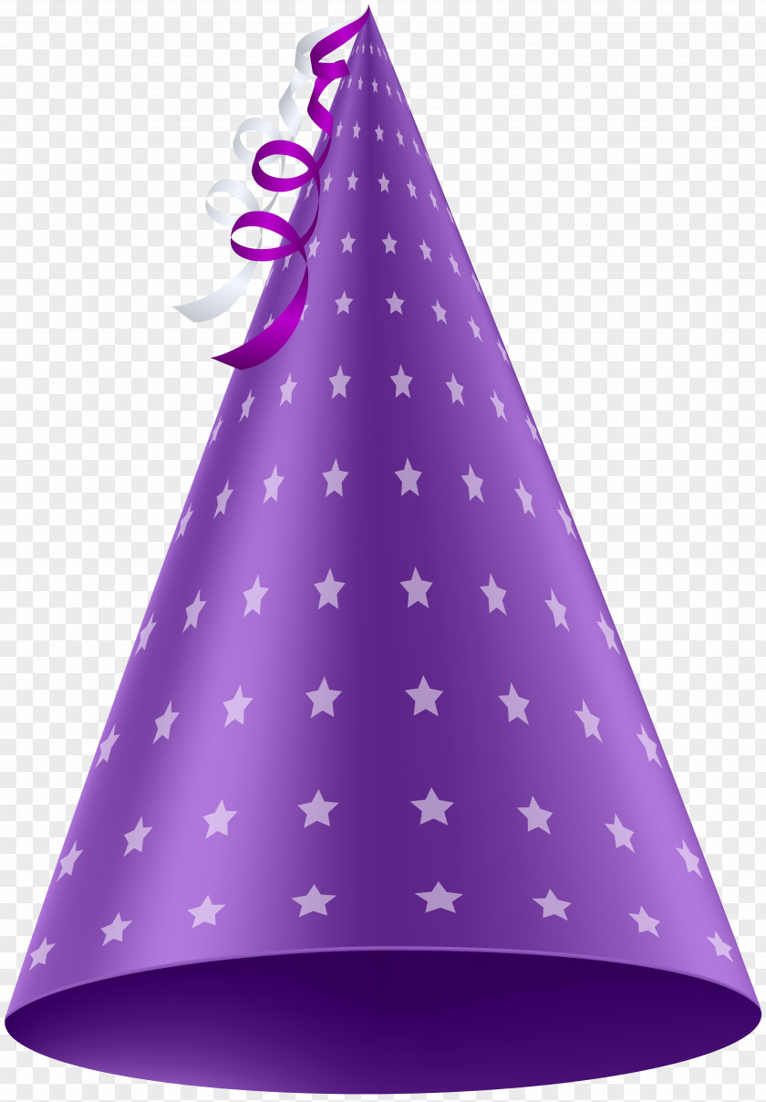Purple Party Hat Clip Art PNG