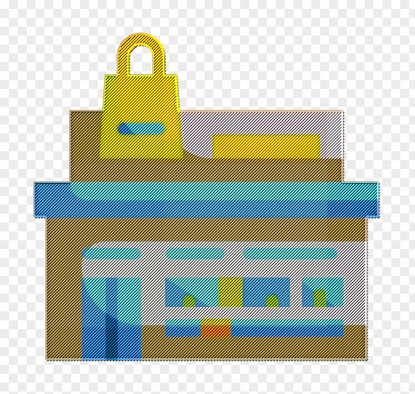 Supermarket Icon Store Building PNG