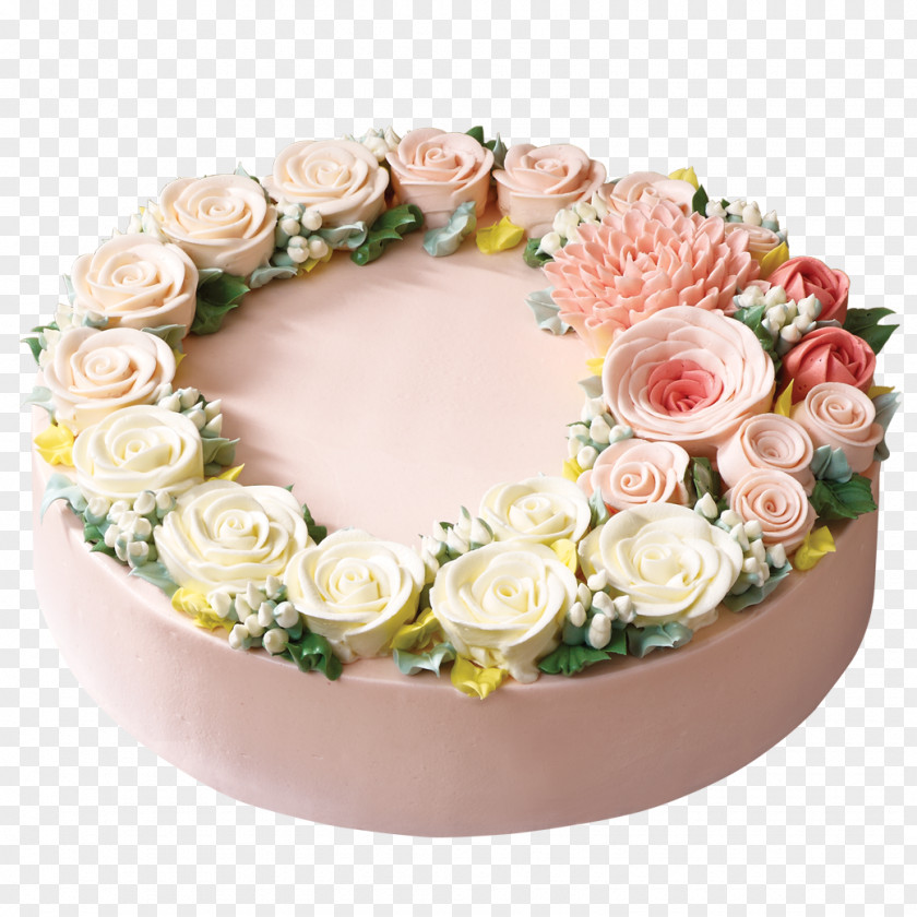 Cake Decorating Butter Torte S & P Syndicate PNG