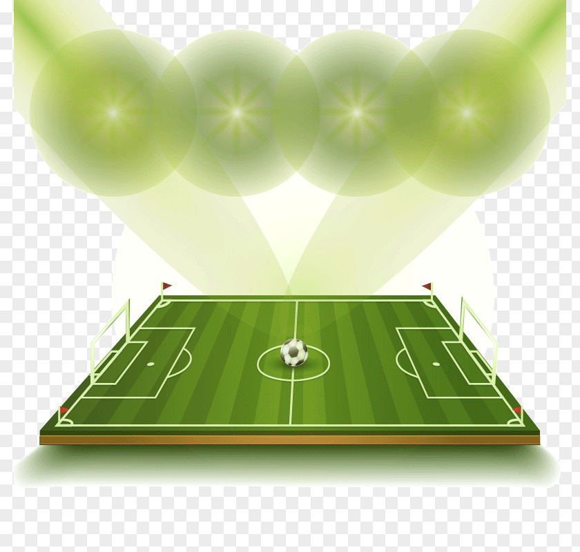Luminescent Green Football Field Vector King Abdullah Sports City Al-Ahli Saudi FC Al-Hilal Kings Cup PNG