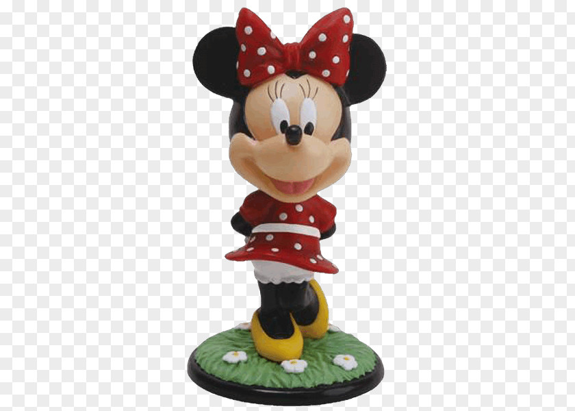 Minnie Mouse Figurine Bobblehead Mickey PNG