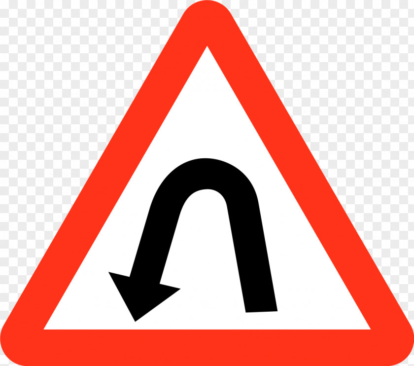 No Left Turn Sign Traffic Information Road PNG