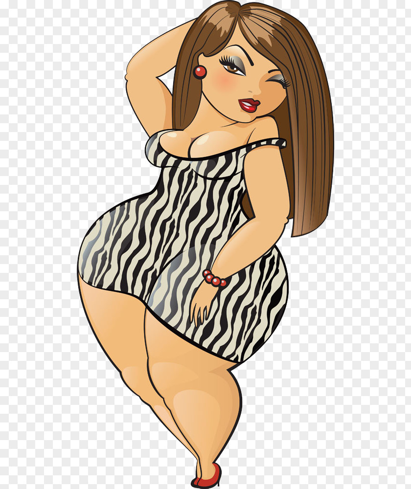 Fashionable Women Cartoon Woman Illustration PNG