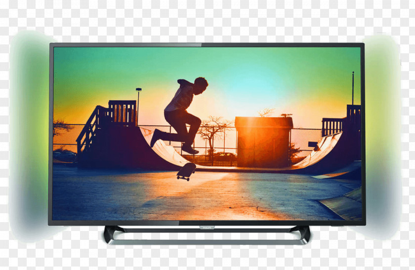 LED-backlit LCD 4K Resolution Smart TV Ambilight 0 PNG