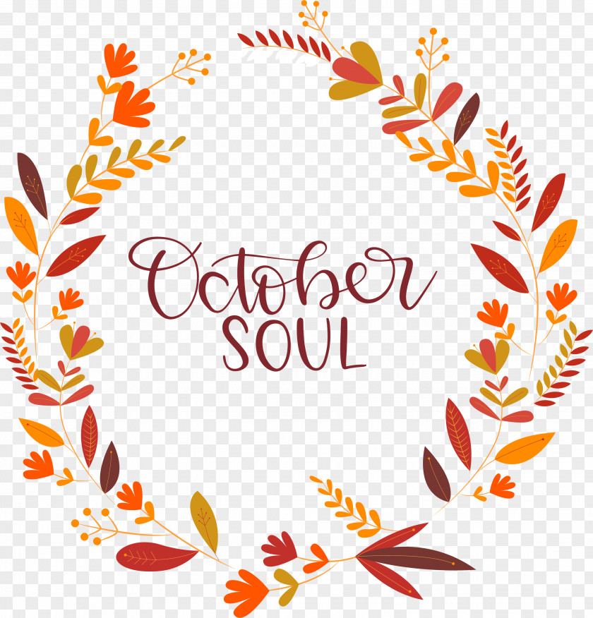 October Soul Autumn PNG