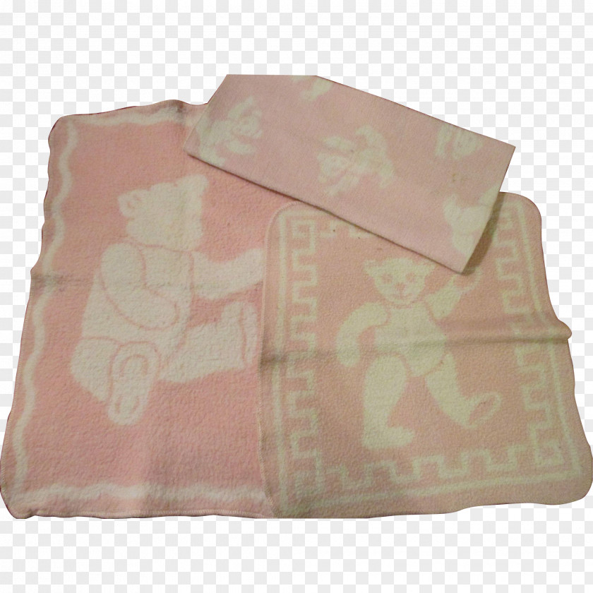 Blanket Textile Linens Material Pink M PNG