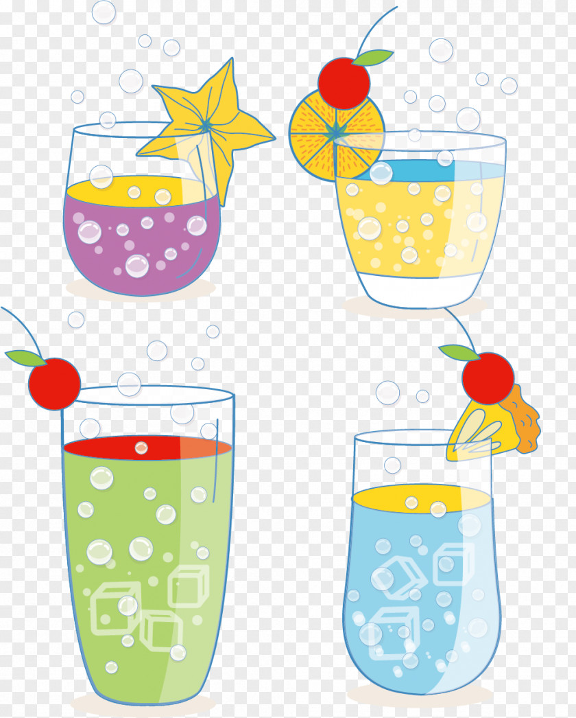Cherry Drink Soft Fizz Cocktail Energy Beer PNG
