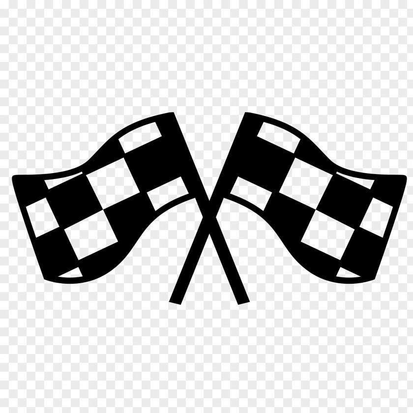 Flag Drapeau à Damier Auto Racing Clip Art PNG